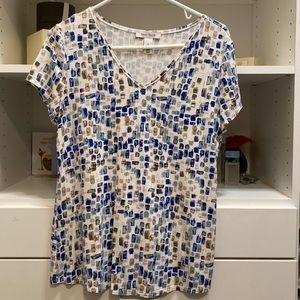 Adorable WHBM dress T-shirt.  Works for casual or business attire.